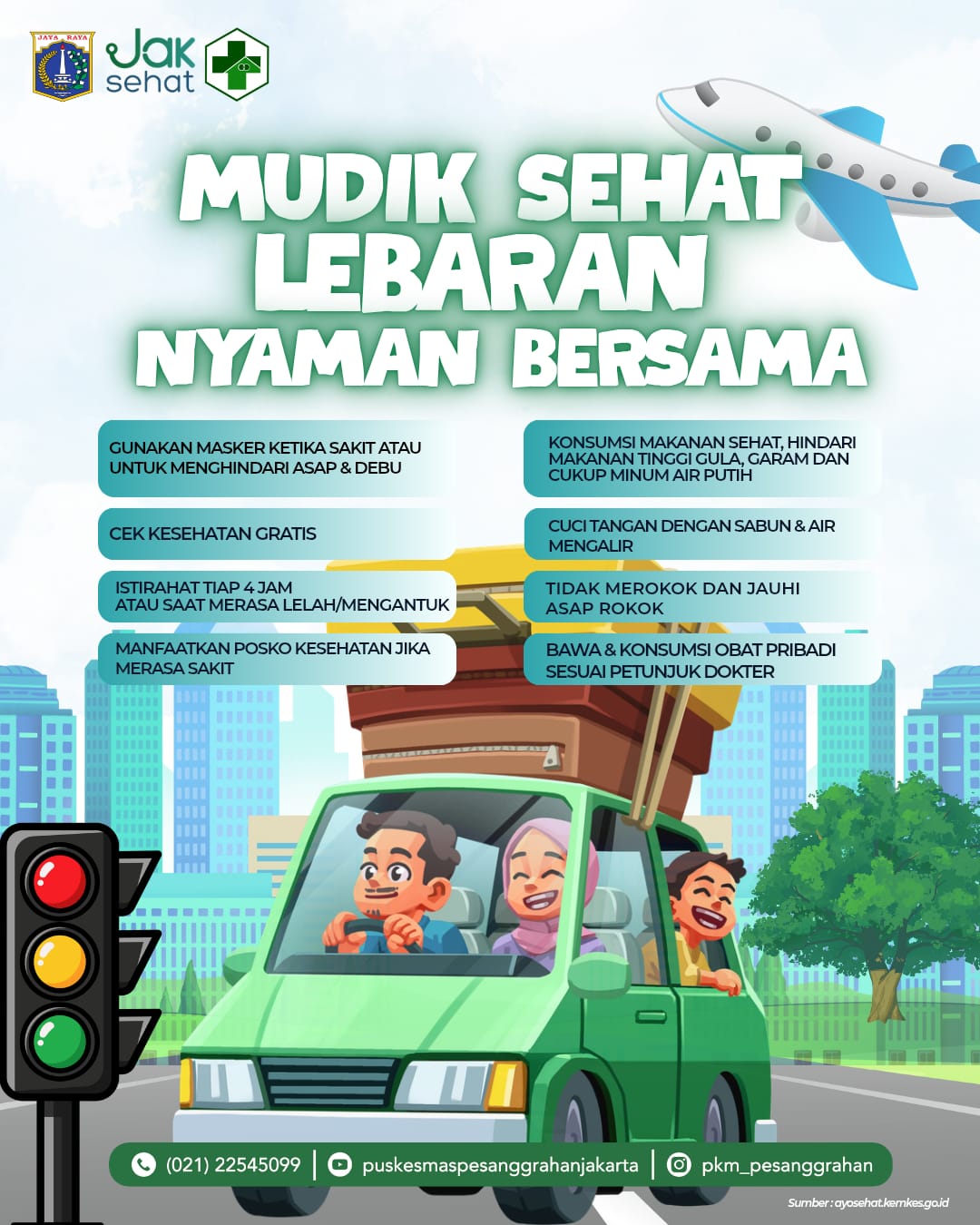 Mudik Sehat Lebaran Nyaman Bersama